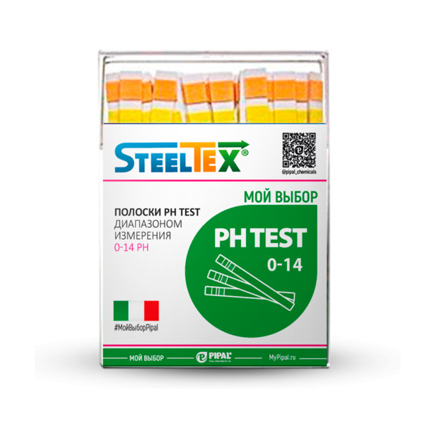 Полоски для определения ph воды SteelTEX® PH TEST ST - PH TEST